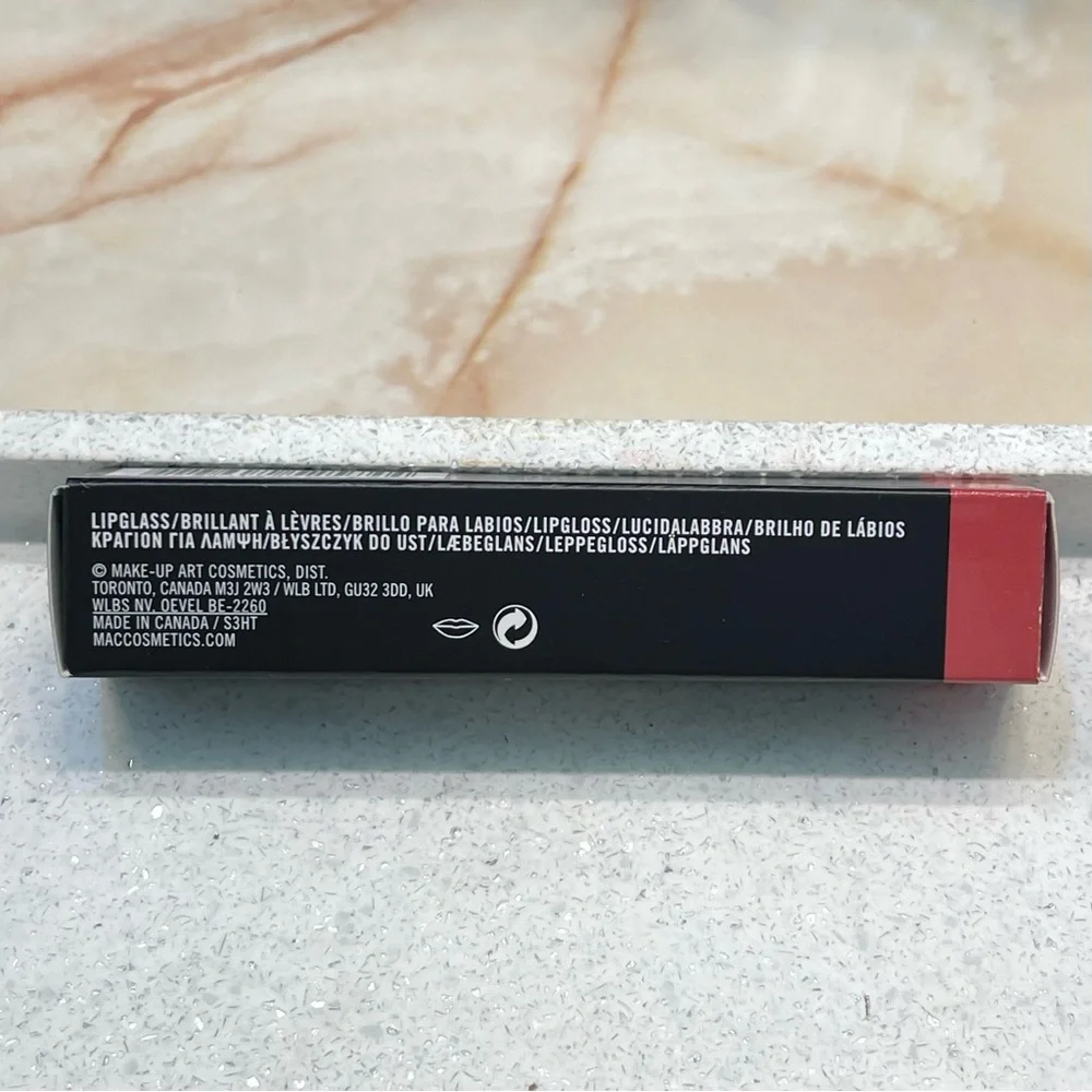 VAULTED ~ MAC ~ ‘341 MAGICALLY DELIGHTFUL’ Lipglass Brilliant ~ Full Size ~ NIB